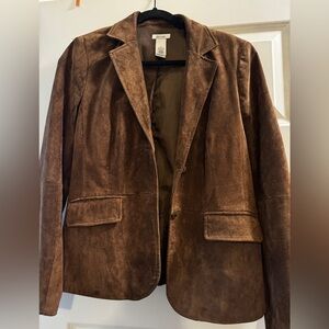 Liz&Co Suede Jacket -M